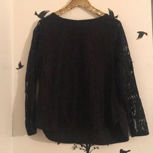 Black Lace Top